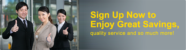 Sign Up with ZONE Now to Enjoy Great Savings, quality service and so much more!